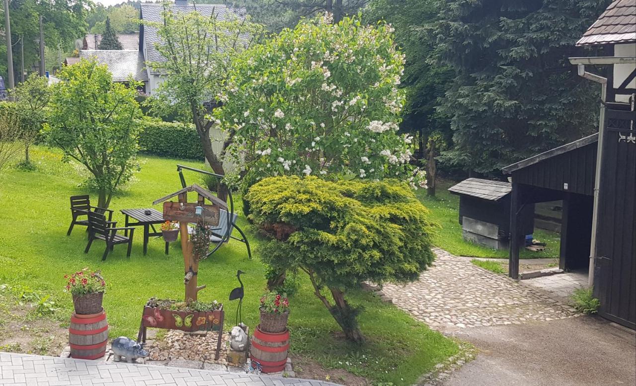 Ferienwohnung Mai 글라우하우 외부 사진